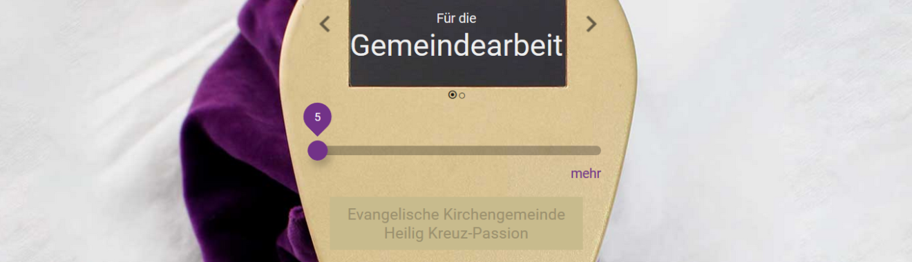 kollekte.app Screenshot Heilig Kreuz Passion